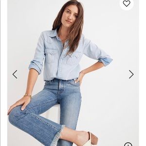 Madewell Petite Cali Demi-Boot Jeans!